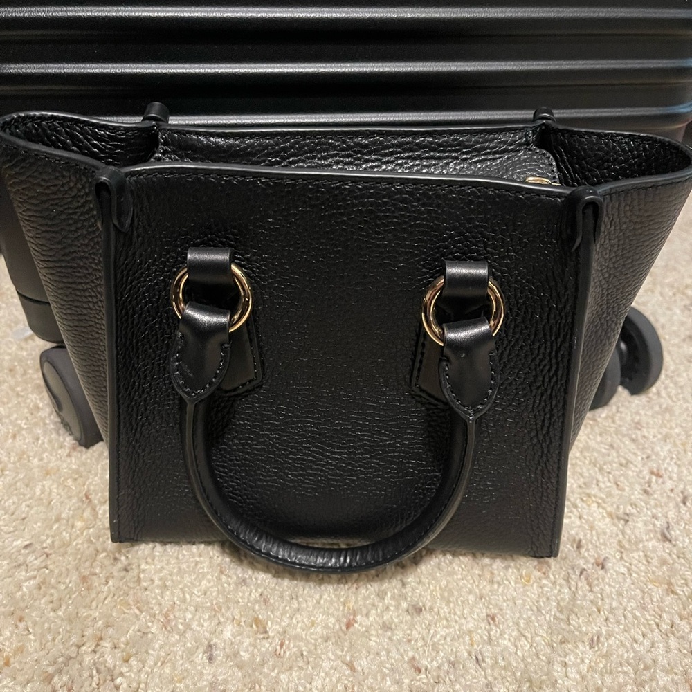 Michael Kors Black Pebbled Leather Tote - Picture 2 of 4